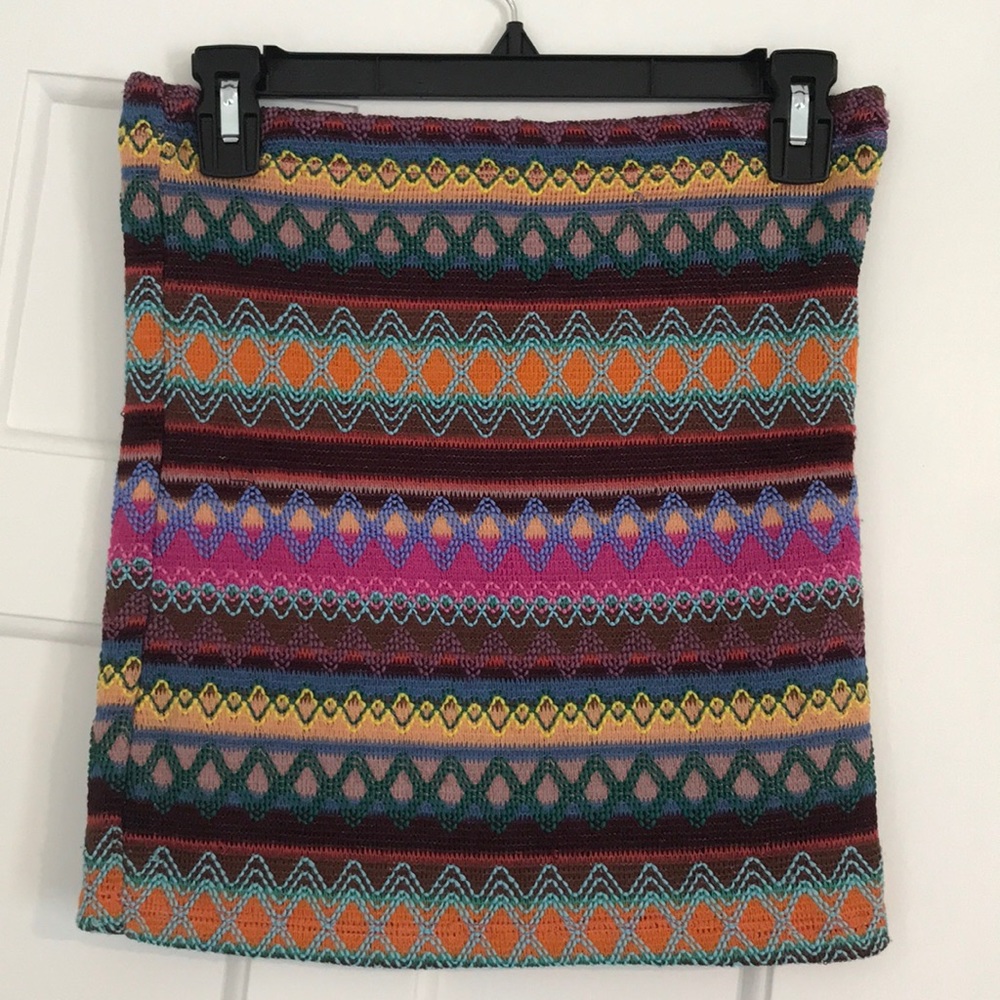 Neon Mini Skirt